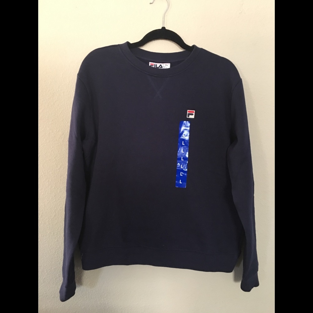 Women’s Navy Fila sweatshirt